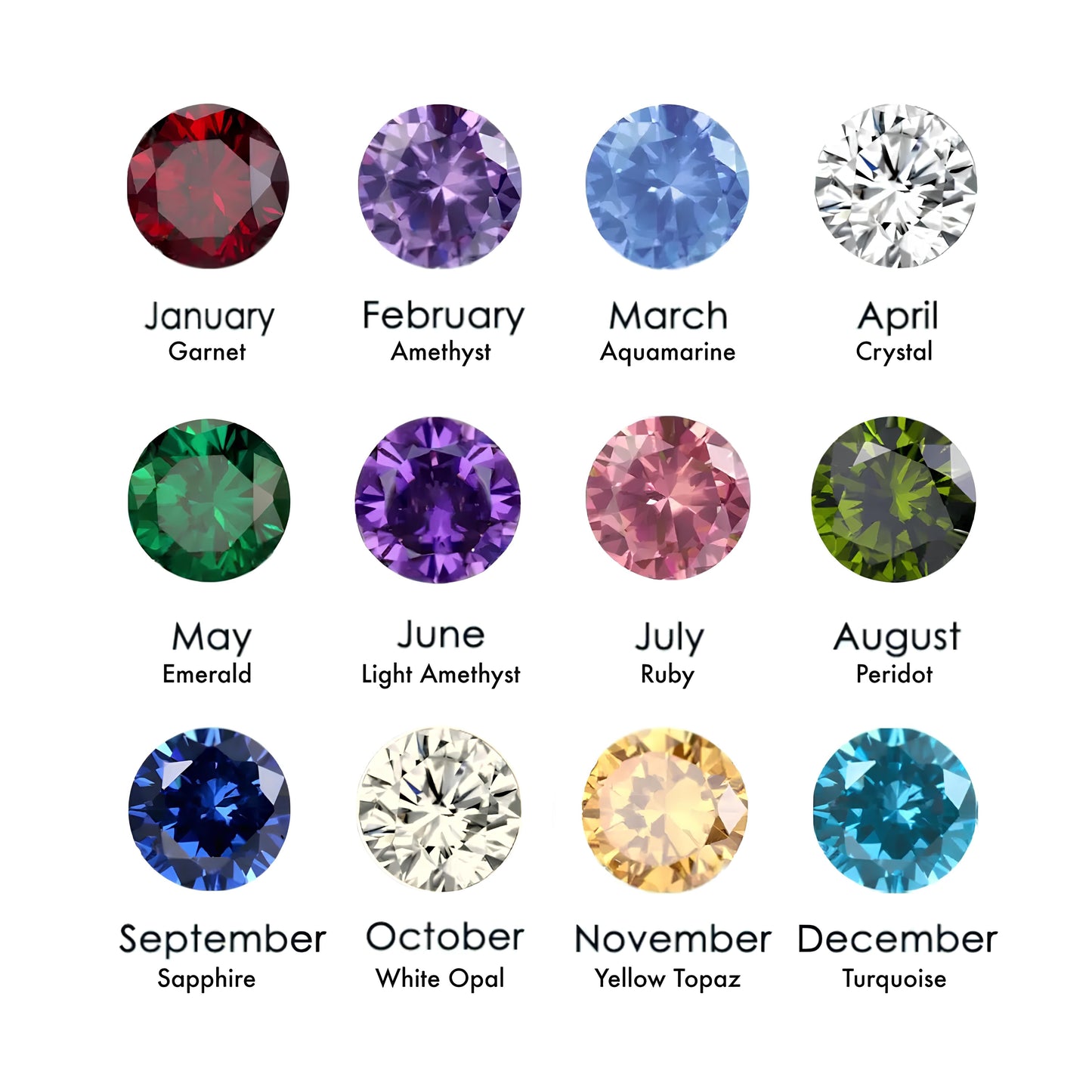 Bespoke Birthstone Necklace