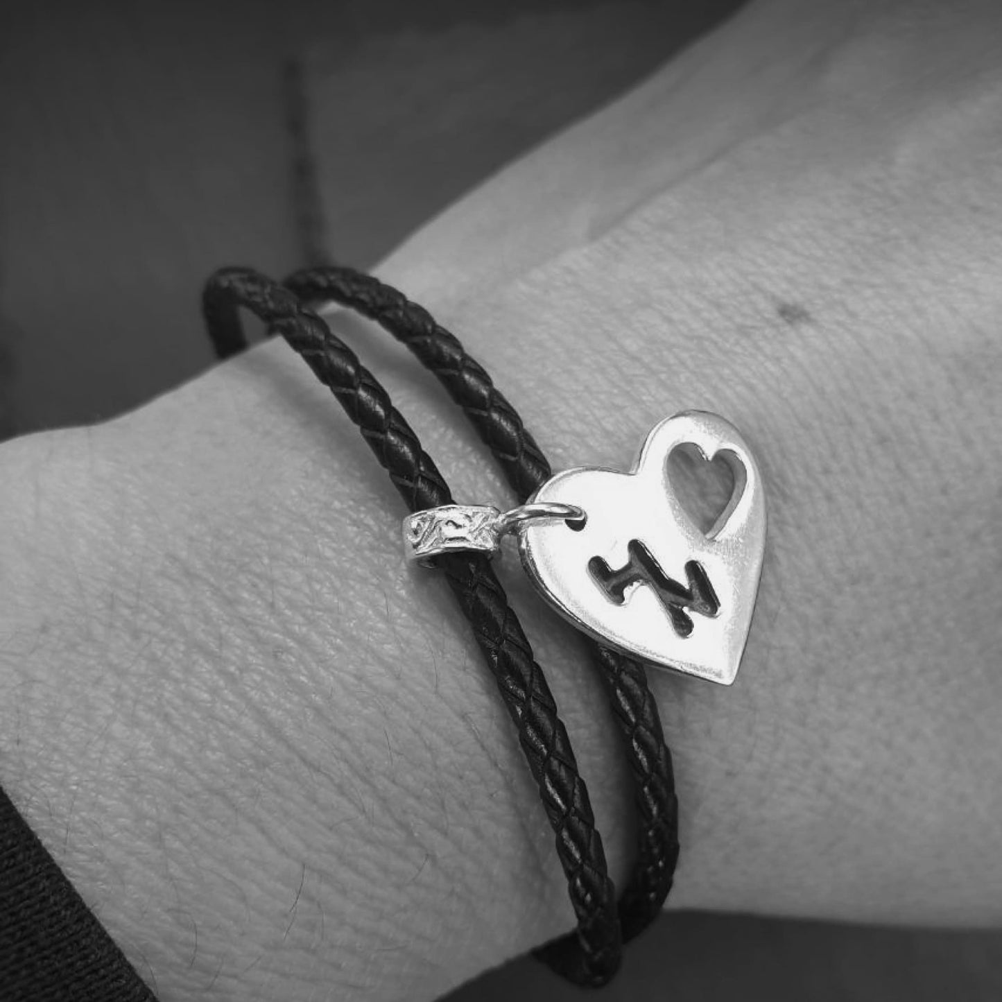 Leather Plaited Bracelet