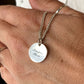 Custom Silver Fingerprint Necklace (with Free Print Kit)