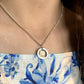 Custom Silver Fingerprint Necklace (with Free Print Kit)