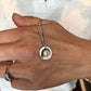 Custom Silver Fingerprint Necklace (with Free Print Kit)