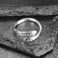 Custom Inscribed Silver Rings