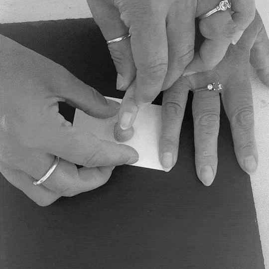 Transform fingerprints into fine silver jewellery